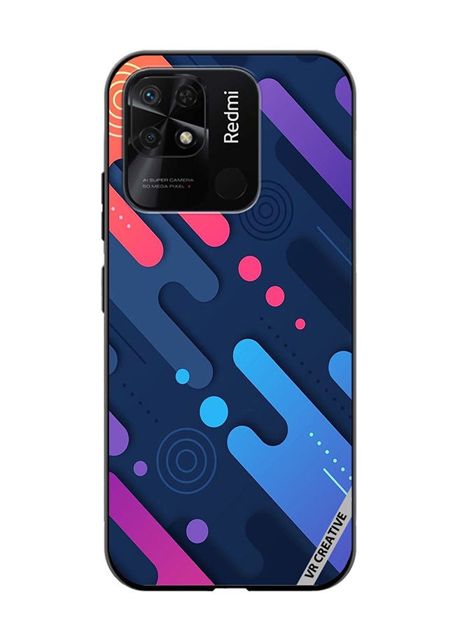 VR CREATIVE Protective Case Cover For Xiaomi Redmi 10C Layers Design Multicolour - Image 1