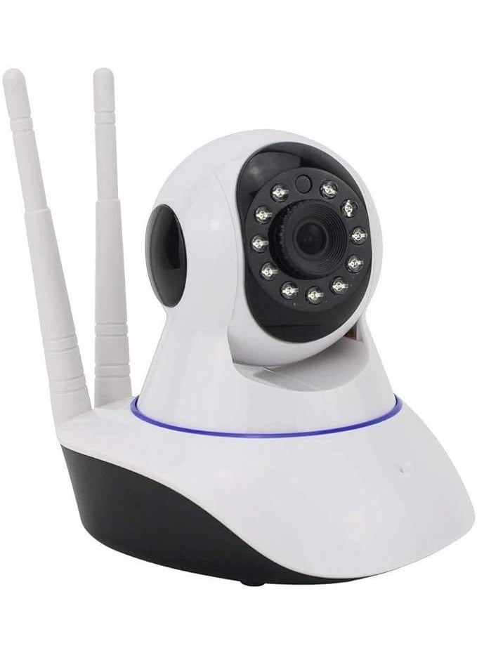 HD Camera with 2-Way Audio with Double Antenna | Smart WiFi 1080P CLEARITY APP Based V380 Pro Home and Office with Night Vision Ultra HD Wireless IP CCTV Security Camera