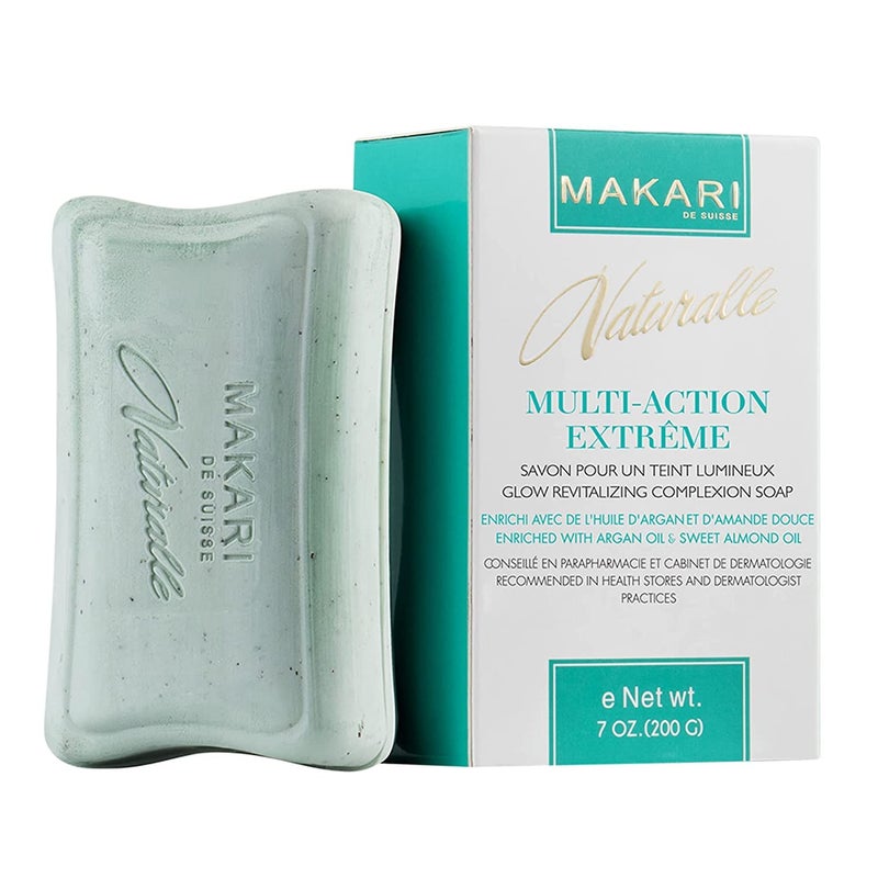 Makari Naturalle Multi-Action Extreme Toning Soap (7 oz) | Moisturizing Bar Soap | Normalizes Oil Levels | Cleanse, Soften, Brighten, and Smooth Rough Skin | Ideal for Sensitive to Dry Skin Types - Image 1