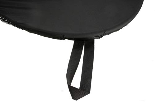 attwood 11776-5 Kayak Nylon Spray Skirt with Mesh Storage Bag, Black - Image 2