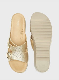 shoexpress Multi Strap Flat Sandals  - Image 4