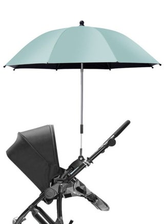 Universal Stroller Umbrella With Holder Clip Clamp, 360 Degree Rotatable - Green - pzsku/ZF2BE42931DB59F475CBBZ/45/_/1667371485/67393127-29e9-4d8e-a5ed-e42cebf5b955