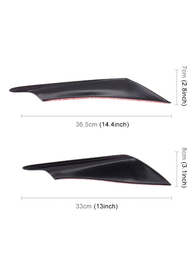 NIBEMINENT 4-Piece Car-Styling Flank Decorative Sticker - Image 5