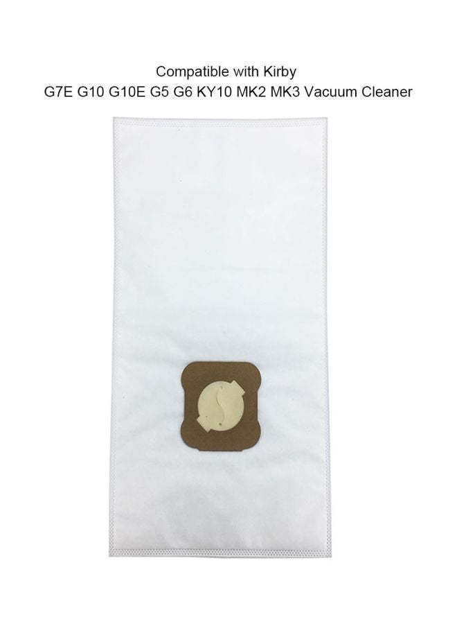 NIBEMINENT Vacuum Cleaner Dust Bag White/Beige 565x305mm - Image 3