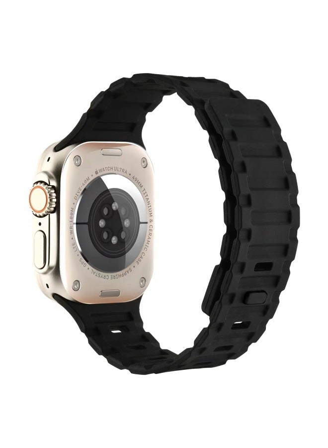 Applicable Urtla Strap Apple New Diamond Tank Magnetic Suction Loop Watch Strap 