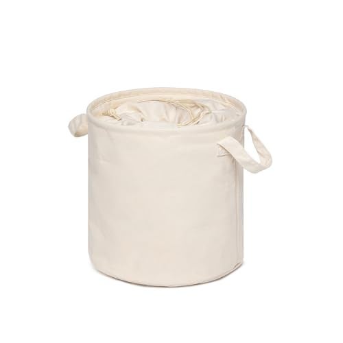 YONBEN Foldable Storage Bins with Lids Cotton Canvas Rectangular Storage Box Ideal for Organization Lightweight and Durable 1024 x 1004 - Image 1