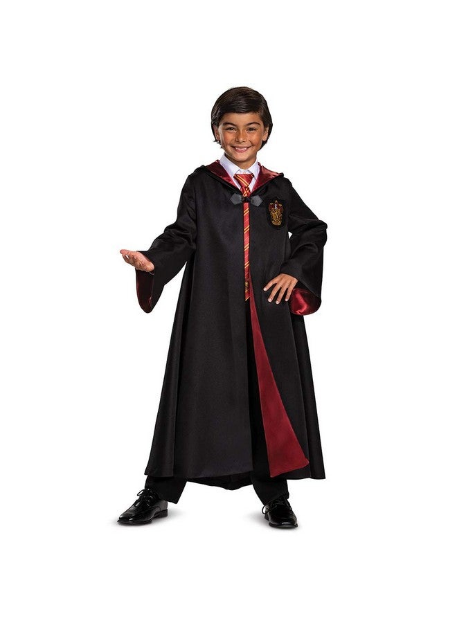 Disguise عباءة هاري بوتر غريفندور بريستيج، إكسسوار زي للأطفال، أسود وأحمر، حجم كبير للأطفال (10-12) - Image 2
