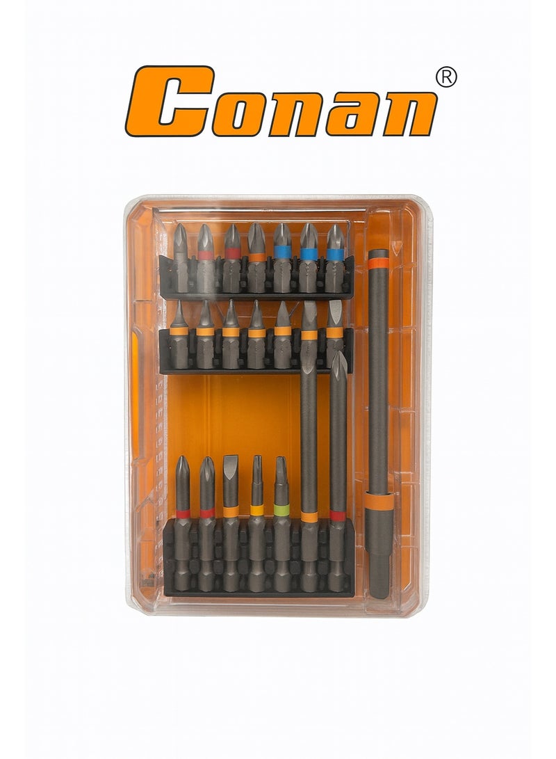 CONAN 39 Pcs Impact Screwdriver Bits Set – Industrial Grade S2 Steel – COS039 - Image 4