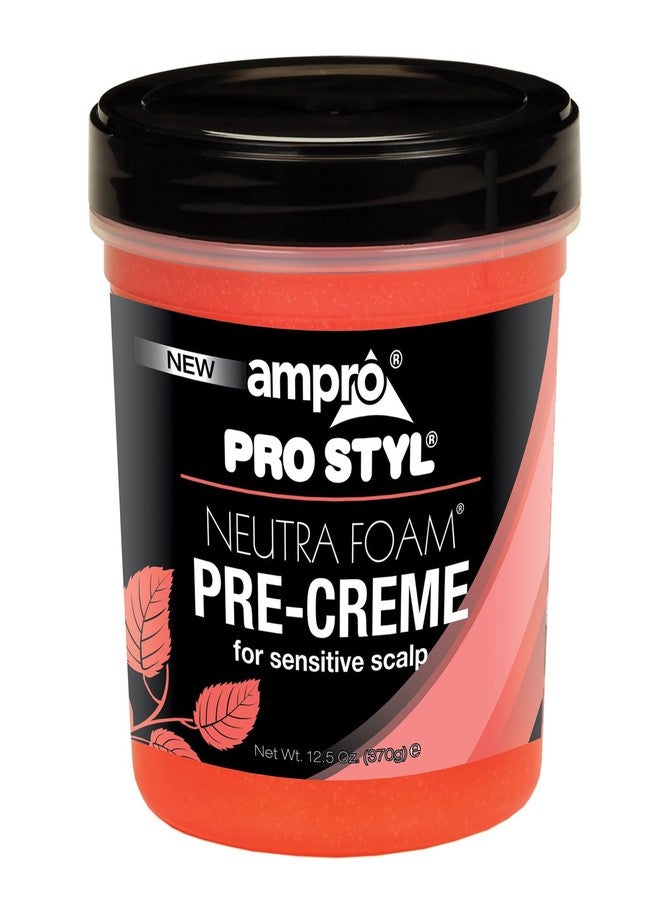Ampro Pre-Creme Base for Sensitive Scalp - Wax Enhanced with Petroleum Jelly - Formulated to Protect Your Scalp During Chemical Processing - Relieves and Soothes Scalp Discomfort - 12.5 oz - Image 1