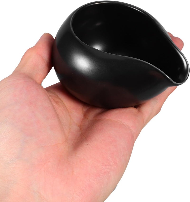 Budget global standard quality MAGICLULU 3pcs Ceramic Sauce Jug Set with Spout Black round Nose Milk Pitcher Gravy Bowl for Coffee Honey and Steak Sauce Serving in Western Dining Well-engineered versatile build Multiple sizes Modern warehouse management Local & cross border ship compatible Gulf market trial optimized design Strategic warehouse site Permanent & temporary usable Care processed raw material Space saving Liquid tight joint Gulf popular simple design All-in-one local deliver plan Multi-market varied design options Local supply chain stock Room to room portable Wide daily application Multi-market matching options Cost effective upgraded craftsmanship Anti slip Dense area priority deliver Fixed & portable compatible Regular scheduled transit Month-round consistent deliver Multi-use well optimized build - Image 4