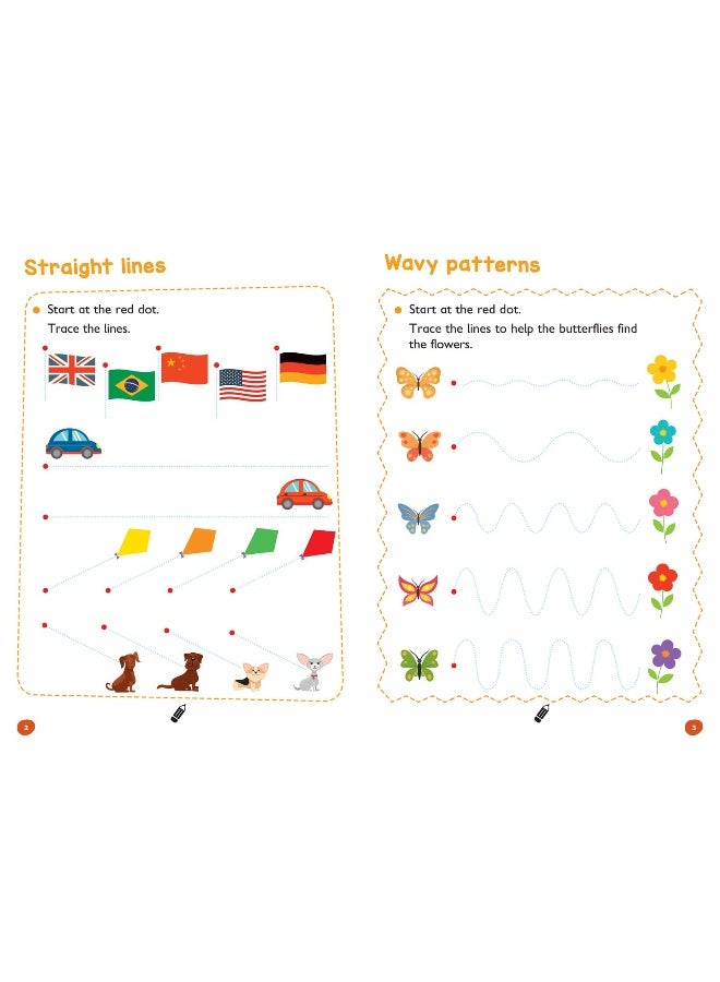 كتاب أنشطة حروف مكتوبة للأعمار من 3-5 سنوات: مثالي للتعلم في المنزل - Image 2