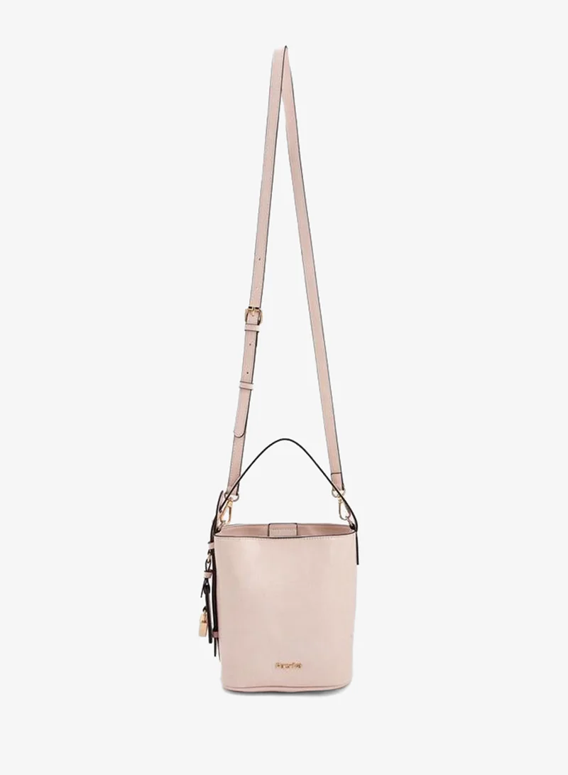 Paprika Solid Tote Bag And Crossbody Bag