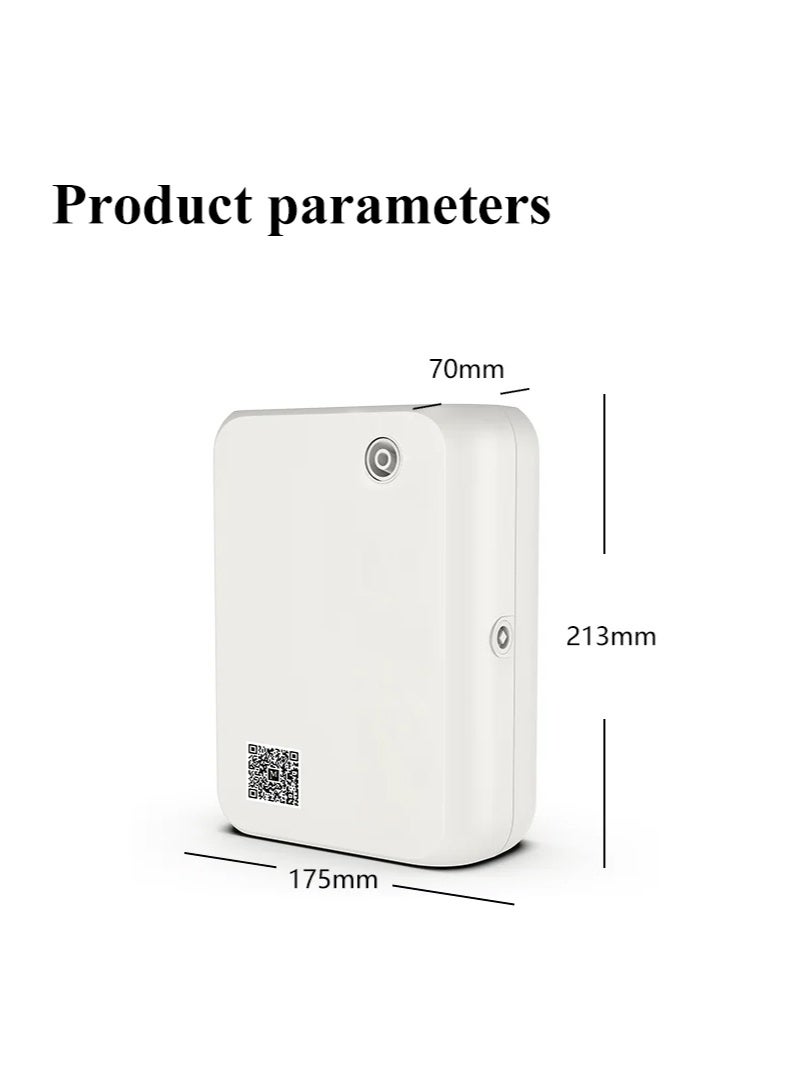 Smart Aromatherapy Diffuser for Hotel, 500ml Bluetooth App Control Essential Oil Fragrance Diffuser, Waterless Scent Air Machine Cover Up to 1500m³ for Home Commercial, A1500 - Image 2