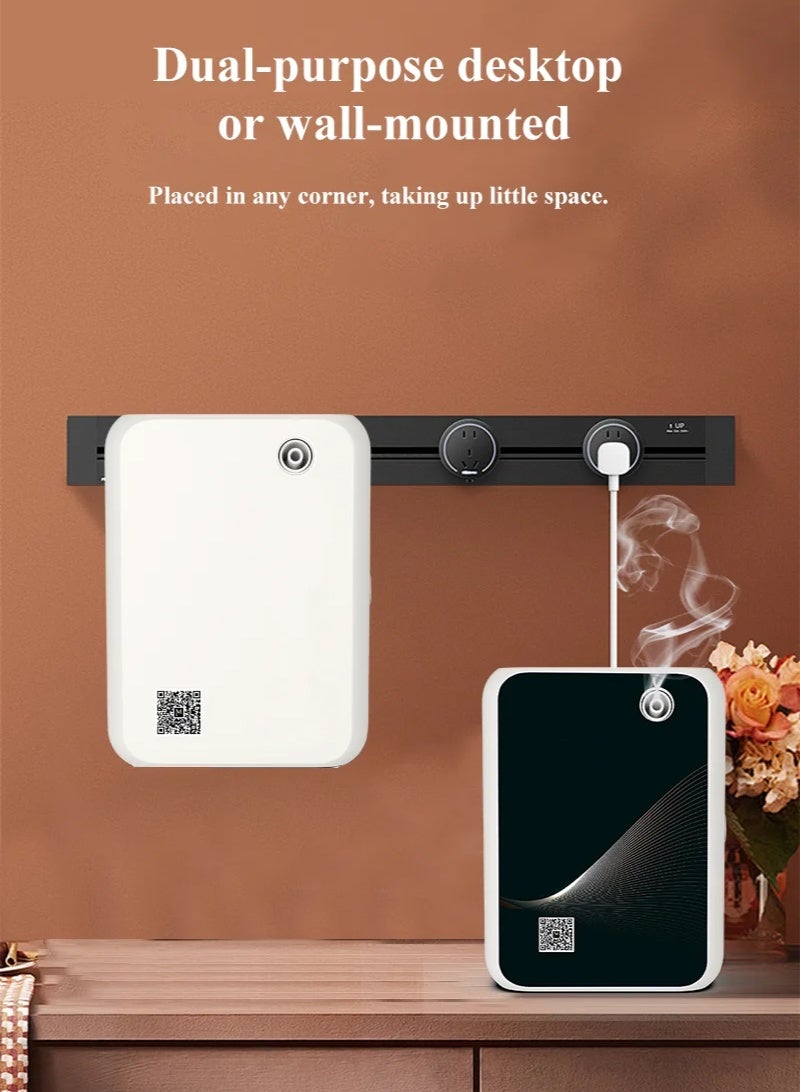 Smart Aromatherapy Diffuser for Hotel, 500ml Bluetooth App Control Essential Oil Fragrance Diffuser, Waterless Scent Air Machine Cover Up to 1500m³ for Home Commercial, A1500 - Image 3