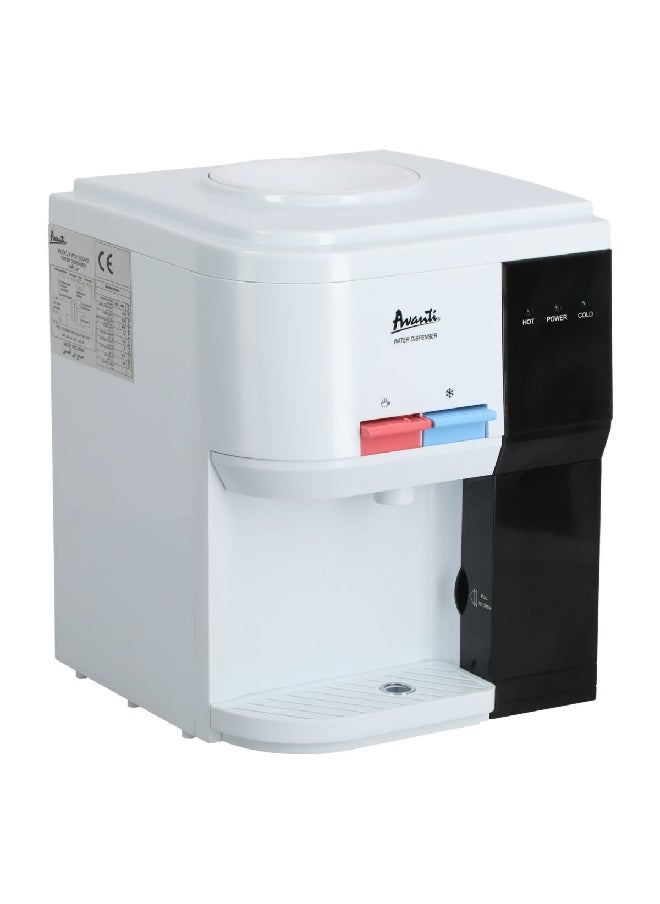 أفانتي موزع مياه ساخن وبارد يوضع على الطاولة باللونين الأبيض والأسود WD31EC 35.8 x 44 x 35.2 سم 63795  - Image 3