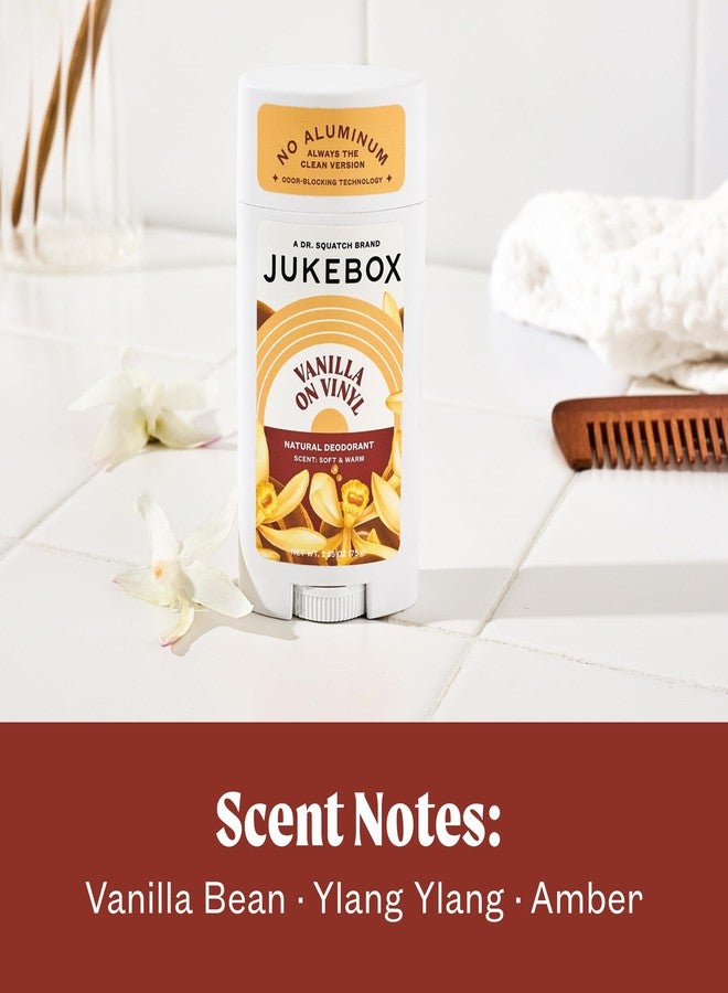 Dr. Squatch x Jukebox Soap + Deodorant Gift Set - Made for Men and Women - Cold Process, Natural, Aluminum Free - Created for all Skin Types - Fresh Falls + Vanilla on Vinyl (pack of 6) - Image 4