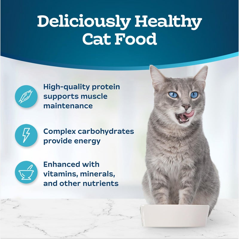 Blue Buffalo Tastefuls Natural Wet Cat Food Cans, Flaked Style, Chicken in Gravy EntrÃ©e 3-oz Cans (Pack of 4) - Image 4
