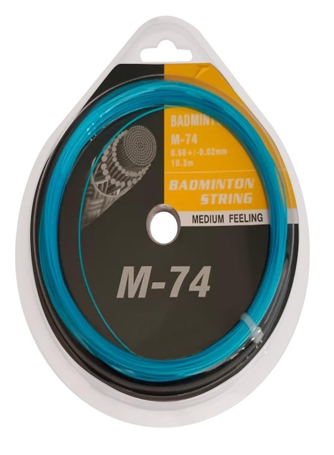 MOVEX Morex Basic Starters Badminton Gut Strings - 0.68mm High-Performance Badminton String for General Rackets | Durable, Lightweight, Synthetic Gut for Beginners & Intermediate Players (Light Blue) - Image 2