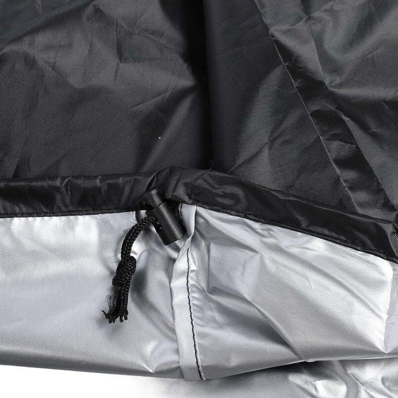 Guitar Dust Cover, Portable Large Waterproof Scratch Proof Oxford Cloth Guitar Guard, for Acoustic Electric and Bass Guitars (Black) - Image 5