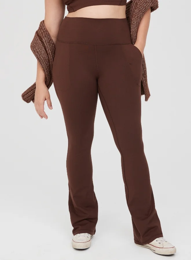 Aerie OFFLINE By Aerie The Hugger Pocket Bootcut Legging