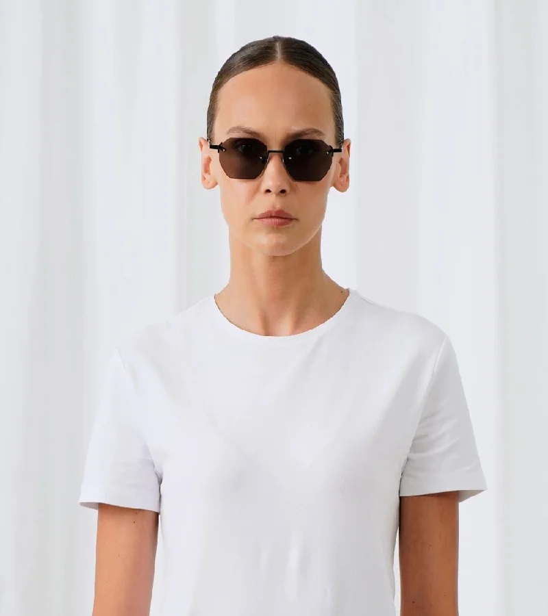 Explicit Poets Explicit Poets Unisex Nova Matt Black-Gray Stylish Sunglasses, A23EP1