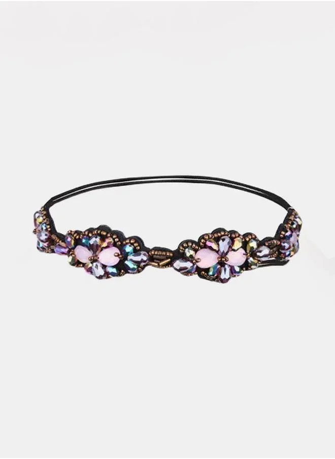 Styli Embellished Elastic Headband