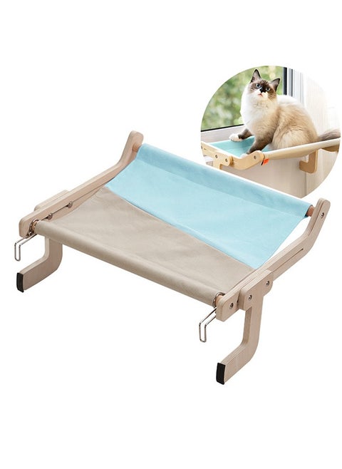 Cat Window Perch Cat Window Hammock Seat for Indoor Cats Sturdy Adjustable Durable Steady Cat Bed Providing All-Around Sunbath Space Saving Washable Holds Up to 18kg