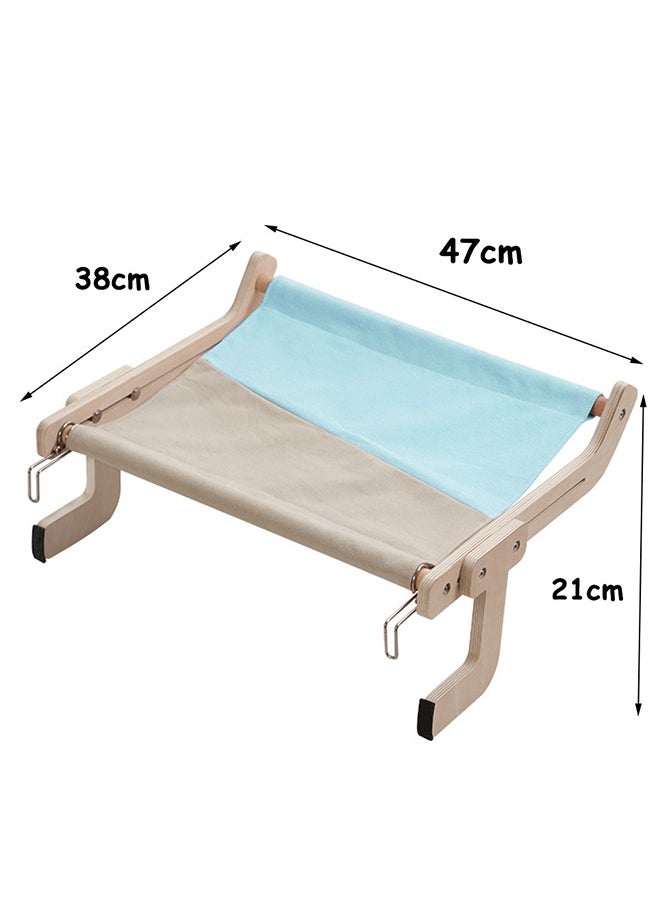 Garlo - Cat Window Perch Cat Window Hammock Seat for Indoor Cats Sturdy Adjustable Durable Steady Cat Bed Providing All-Around Sunbath Space Saving Washable Holds Up to 18kg - Image 1