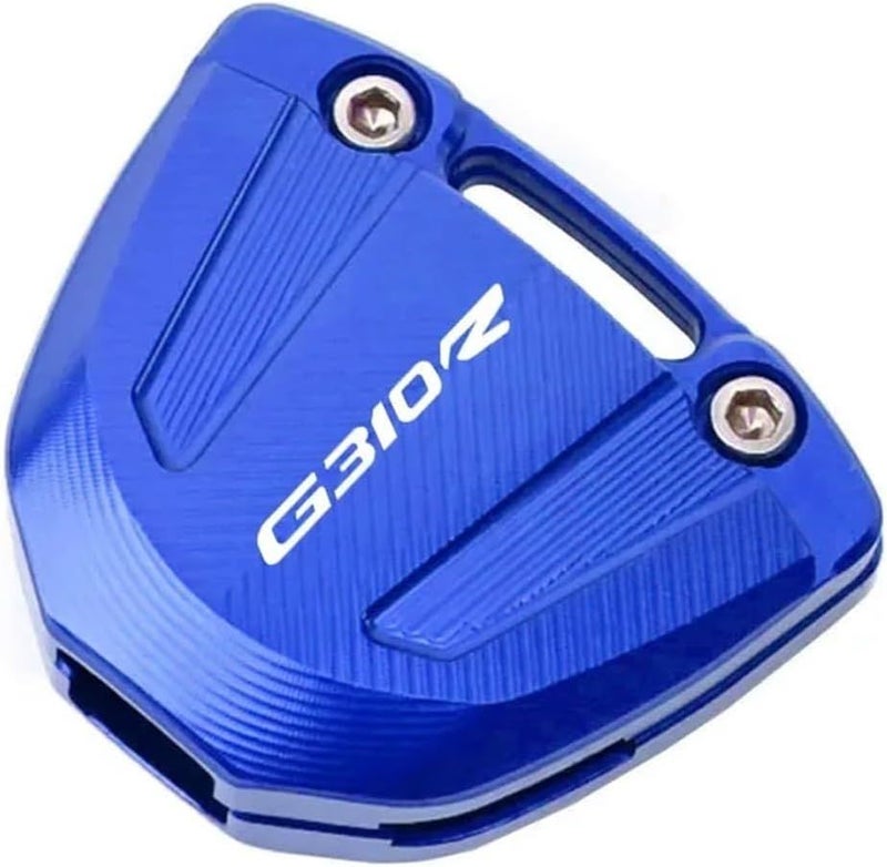 غطاء مفتاح دراجة نارية CNC، غلاف وقائي للهيكل لـ G310GS G310R G310 GS R 2017-2023 باللون الأزرق - Image 1