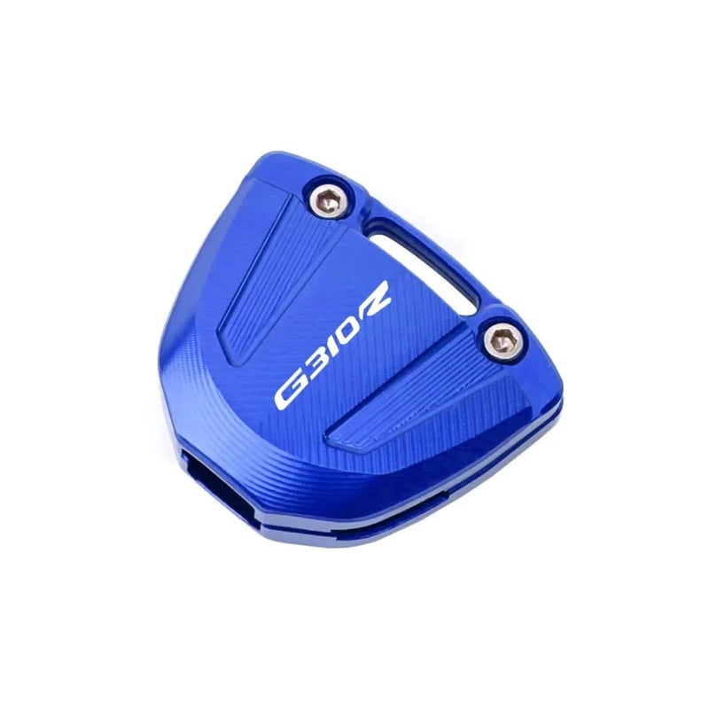 غطاء مفتاح دراجة نارية CNC، غلاف وقائي للهيكل لـ G310GS G310R G310 GS R 2017-2023 باللون الأزرق - Image 2