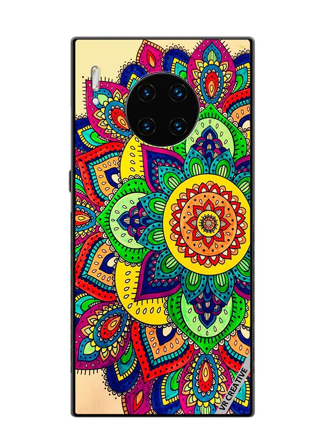 VR CREATIVE Protective Case Cover For Huawei Mate 30 Pro Mandala Design Multicolour - Image 1