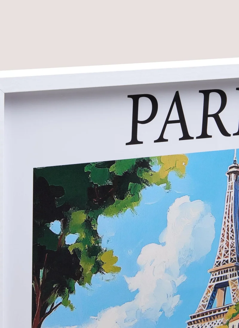 Matalan Paris Wall Art White