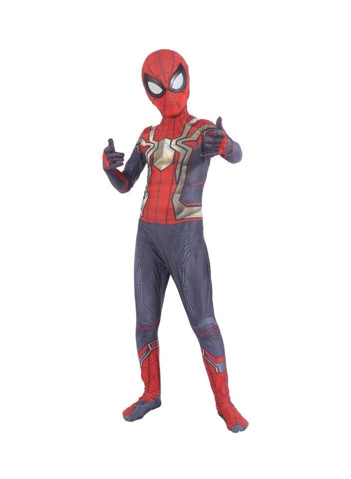 NIBEMINENT Spider Man 3 No Way Home Children's One-piece Tights Cosplay costumes Halloween Clothing M Size - Image 1