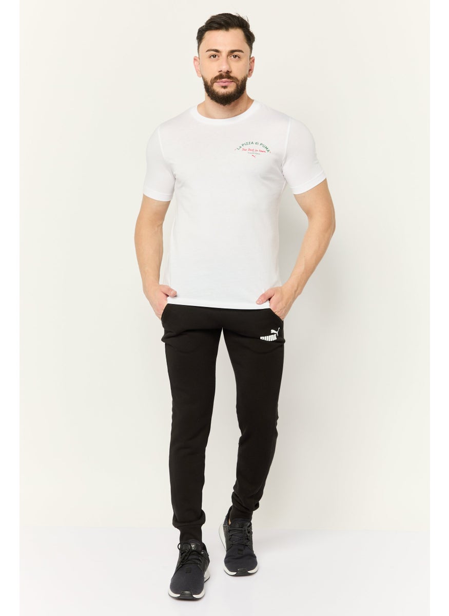 PUMA Men Sportswear  Fit Short Sleeves Outdoor T-Shirt, White  - Image 2
