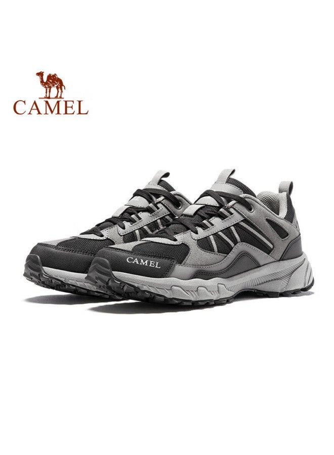 Camel Dragon Outdoor Hiking Shoes Anti-slip Wear-resistant Shock-absorbing Low-cut Breathable Sports Shoes Fb12235182
