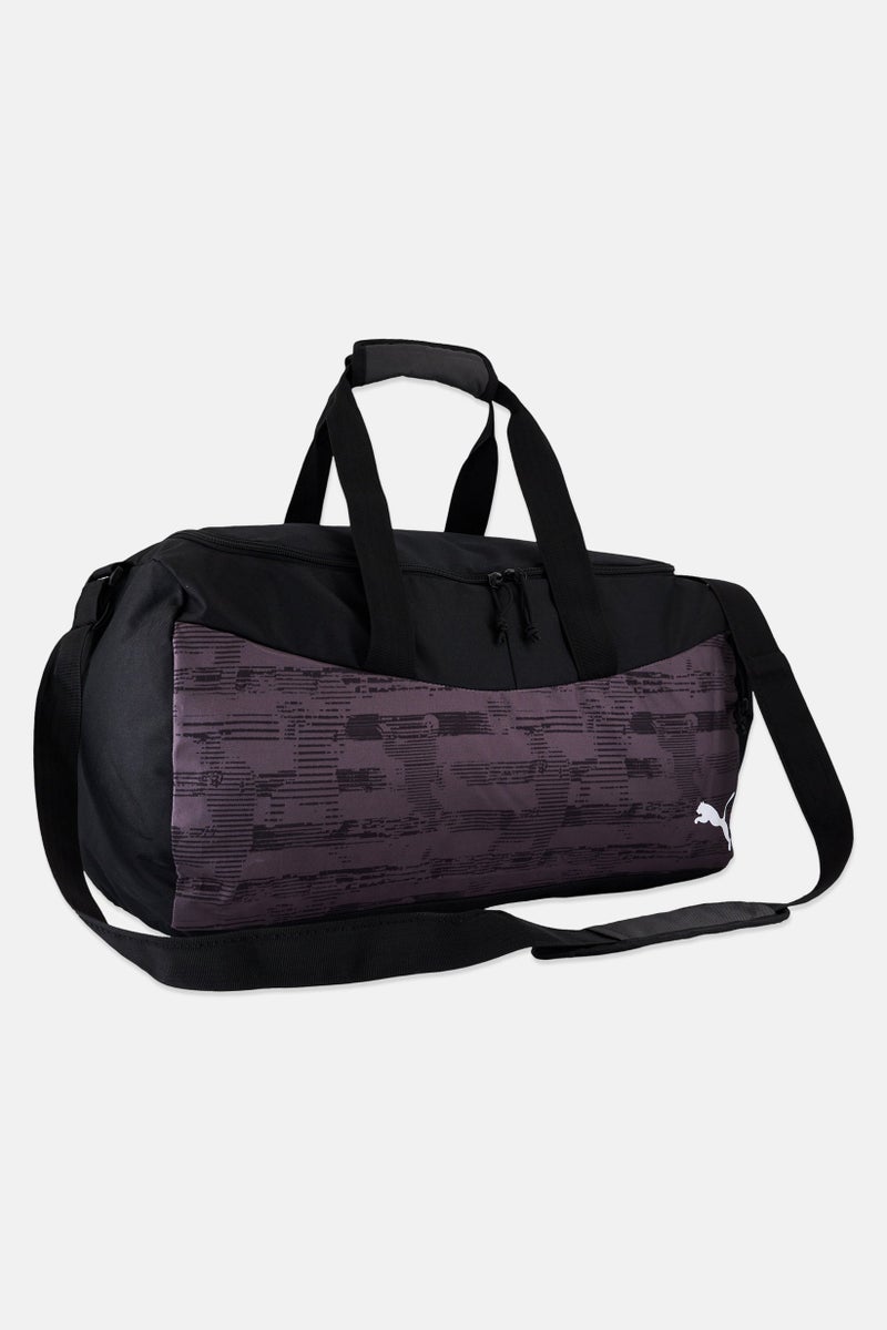 PUMA Men Brand Logo Duffle Bag, Black  - Image 2