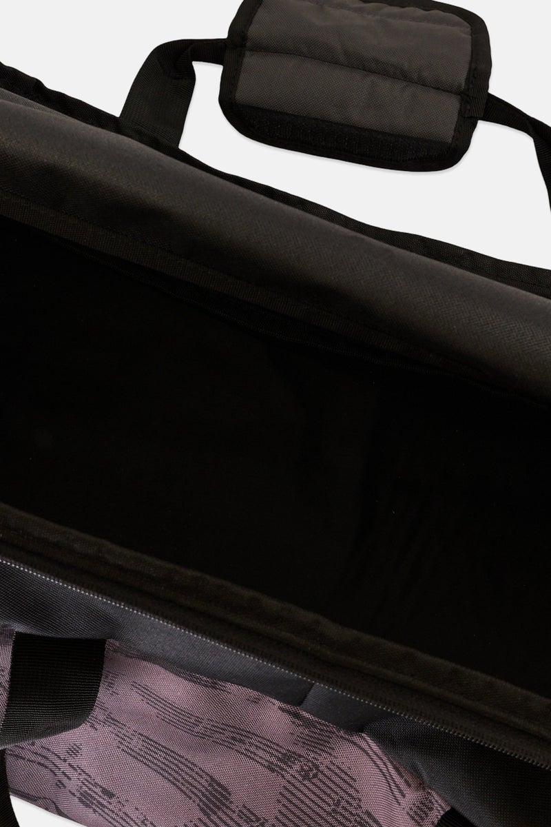 PUMA Men Brand Logo Duffle Bag, Black - Image 4