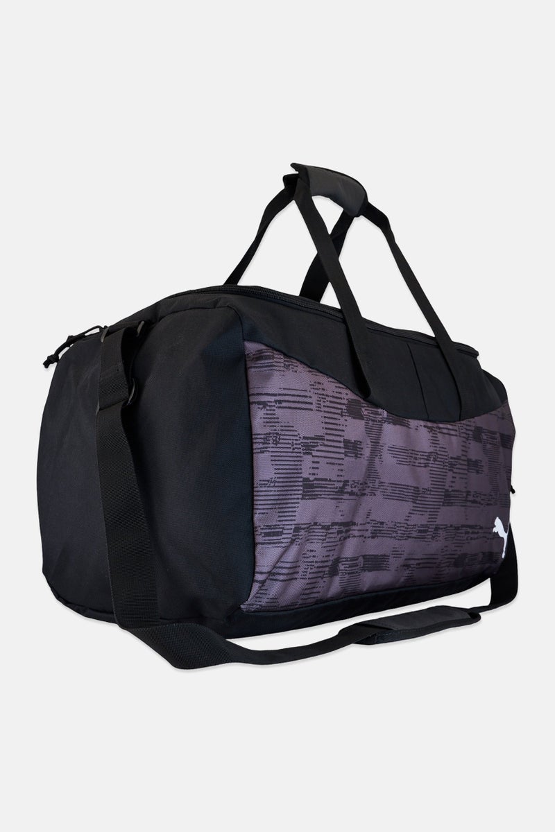 PUMA Men Brand Logo Duffle Bag, Black - Image 2