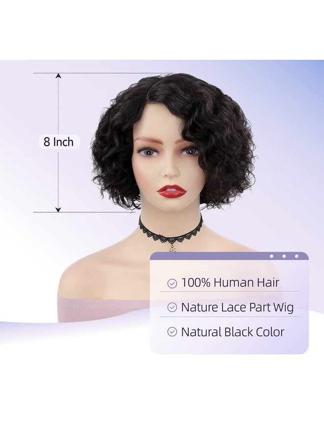 Deep Curly Remy Human Hair Wig Pixie Cut Bob Lace Part Wig Natural Hairline Brazilian Virgin Hair Wig For Black Women - pzsku/ZF2C05C0AF6B874C361FDZ/45/_/1696663422/888d72dd-1851-42ea-ba23-8cba7dab2bcc