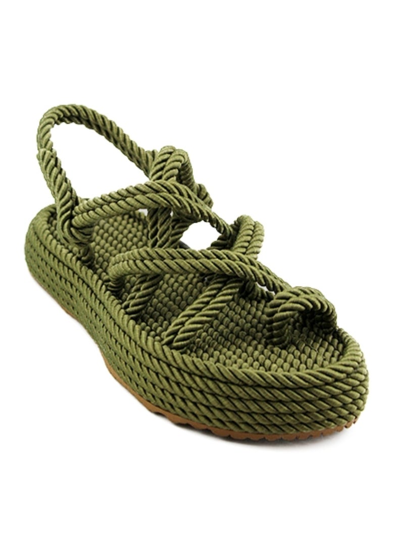 Mumka Rope Sandals Nomads Finger - Khaki - Image 3