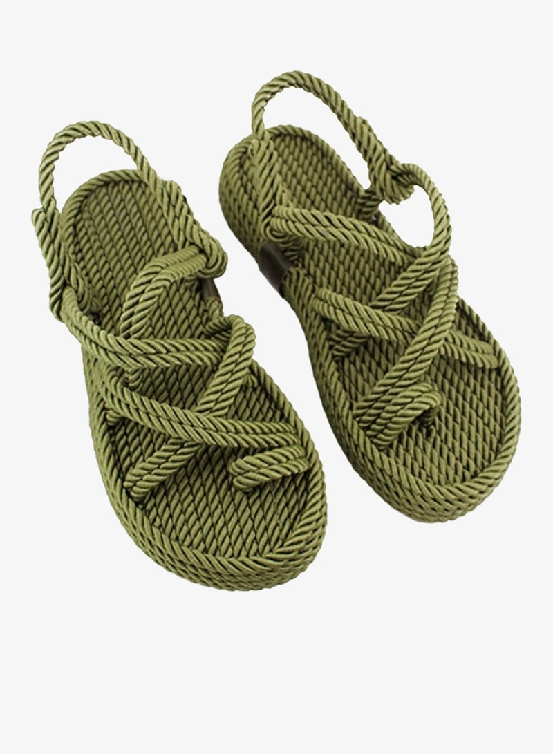 Mumka Rope Sandals Nomads Finger - Khaki - Image 4