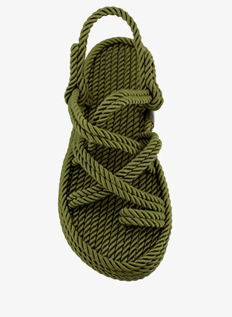 Mumka Rope Sandals Nomads Finger - Khaki