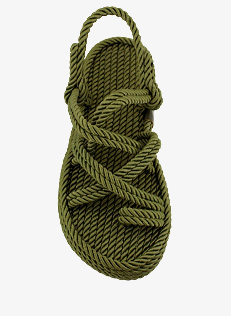 Mumka Rope Sandals Nomads Finger - Khaki - Image 2