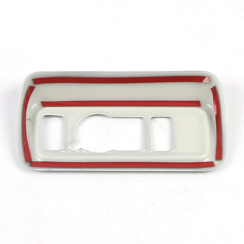RUIHE Carbon Fiber Color Trunk Switch Cover Dashboard Light Adjustment Trim Fit for Ford Explorer 2020 2021 2022 2023 2024 2025 - Image 2