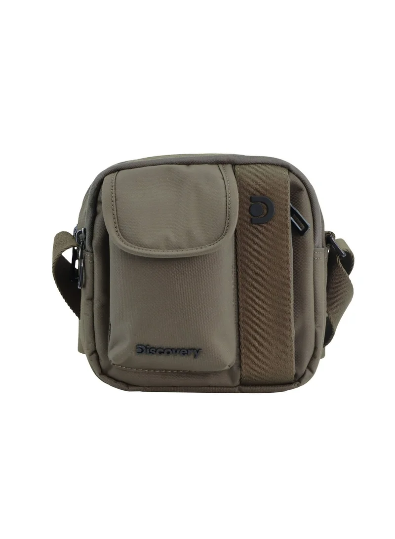 ديسكفري Downtown Crossbody Bag Unisex – Eco Recycled Across Body Bag with RFID Protection, Dual Compartments & Adjustable Strap | Travel & Daily Use