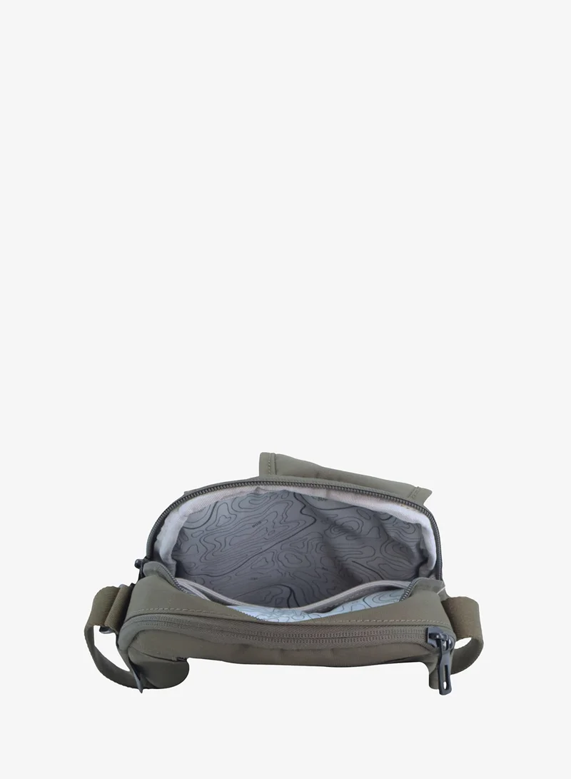 Discovery Downtown Downtown Crossbody Bag Unisex – Eco Recycled Across Body Bag with RFID Protection, Dual Compartments & Adjustable Strap | Travel & Daily Use  | Best Price UAE