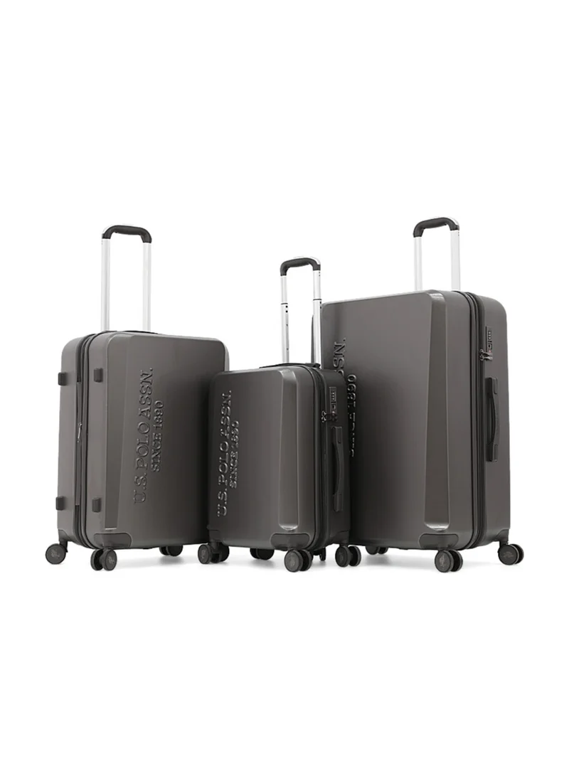 يو اس بولو اسن U.S. Polo Assn. 3-Piece Hardshell Luggage Set | 20" 24" 28" Spinner Suitcases with TSA Lock - Complete Travel System