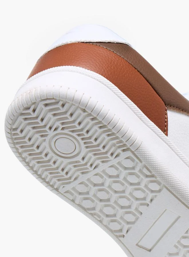 لي كوبر Men's Panelled Lace-Up Sneakers