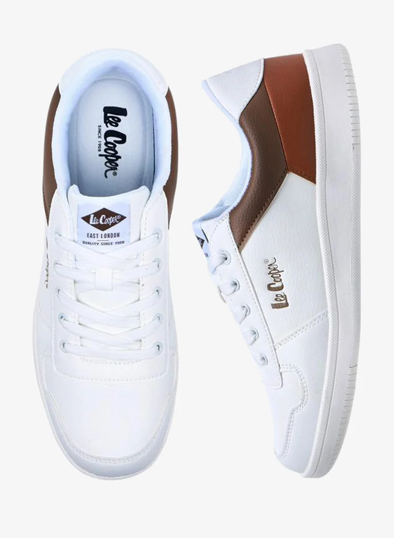 لي كوبر حذاء رياضي رجالي برباط وتفاصيل شبكية