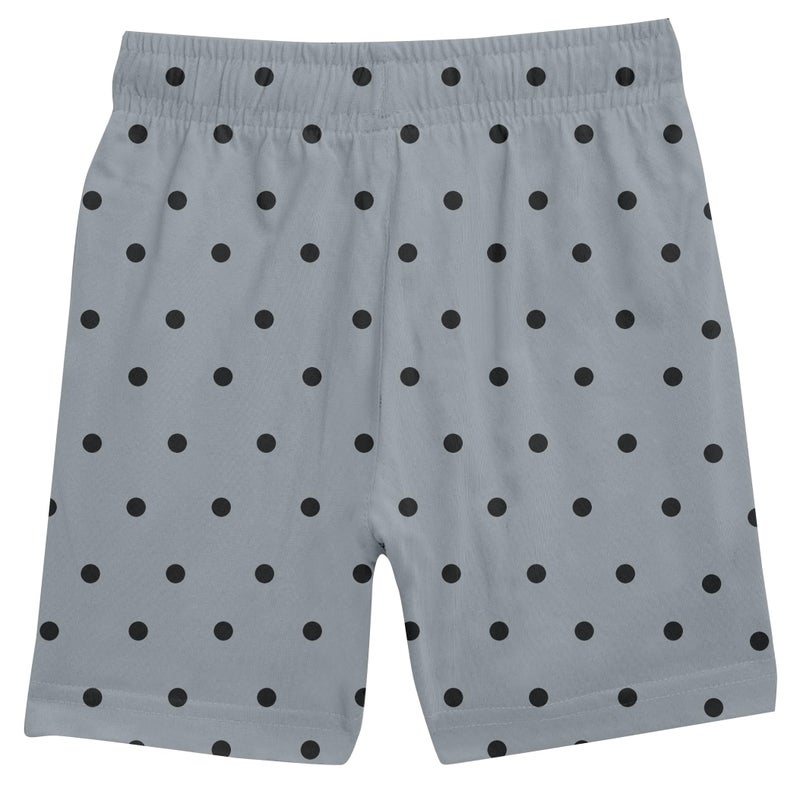 ICEDIVE Girl's Printed Regular Fited Shorts Pack of 3 Multicolour - Image 3